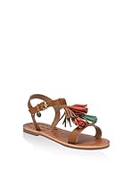 Pepe Jeans Sandalias planas Maya Tassel (Marrón)