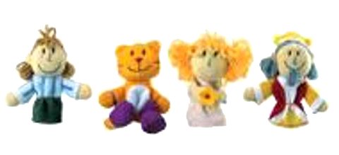 Childrens Toyshop  Toys : Maxim 4pc. Finger Puppet Set - Puss n' Boots