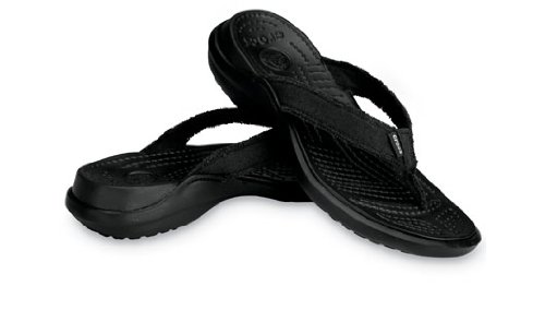 Crocs Capri Canvas Womens - Black (FREE SHIPPING)