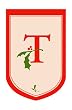 Monogram Holiday Garden Size Flag - T Monogram Holiday Garden Size Flag - T