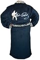 Elvis Presley Black / Gold Embroidered Bath Robe New Gift