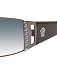 VERSACE 2021 100/111 GUNMETAL/GRAY GRADIENT METAL SUNGLASSES