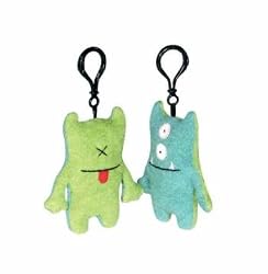 Bop N' Beep Blue-Green UglyDoll Keychain Clip On