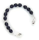 Montana Crystal Beaded Medical Alert Bracelet Strand - Replacement