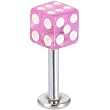 Pink DICE Labret