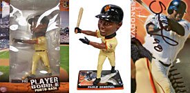 Pablo Sandoval Autographed / Signed San Francisco Giants Baseball Bobble Photo Base