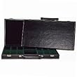 Black Leatherette Case with White Stitching on Border