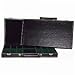 Black Leatherette Case with White Stitching on Border