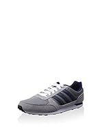 adidas Zapatillas Neo City Racer (Gris / Azul Marino / Blanco)