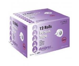Dynarex LF Porous Tape, 1.0 x 10 yds, 144/Case