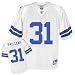 Mens Roy Williams #31 Dallas Cowboys White NFL Equipment Replica Football Jersey (WHITE/ROYAL)(Size=XXX-LARGE)