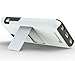 iPhone SE Case, GreatShield Legacy Series Slim Fit Dual Layer Hybrid Case with Kickstand for Apple iPhone SE / 5S / 5C / 5 (White)
