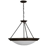 Buy American Fluorescent H7313RBSCT Duomo 3-13 Watt GU24 Pendant, Oil-Rubbed Bronze... by American Fluorescent