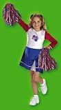 High School Spirit Costume: Girl's Size 10-12