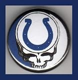 Indianapolis Colts Grateful Dead 1 Inch Magnet