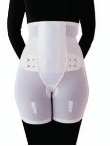 Cadenza Split Hip Panty Support - 91245, Torso Tall, Sizes - Even Hip Circumference: 38'';