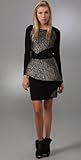 IMAGE OF Prabal Gurung Lace Dress with Peplum