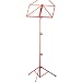 Music Stand With Red Carrying Bag
