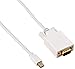 Monoprice 106005 15-Feet 32AWG Mini Display Port to VGA Cable - White