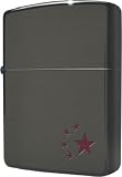 ZIPPO (ジッポー) ライター アンティークブラック仕上げ 200 RS-BK 紅い星.YSの画像
