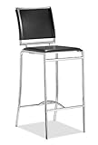 Zuo Modern Furniture Design Soar Bar Chair Black (Set Of 2) Leatherette 300 ....