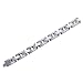 Sterling Silver Stainless Steel Rolex Link Mens Bracelet - USPS Priority Mail by Dec 24th