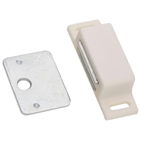 National Hardware V713 Cabinet Magnecatch, White