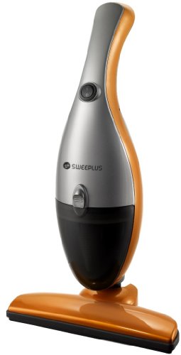 CCP 【SWEEPLUS】 サイクロン式コードレスハンディクリーナー(充電式) シルバーオレンジ CT-DC39-SO