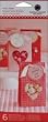 Martha Stewart Mini Treat Bags 6/Pkg-Valentine-Paper; 3 Items/Order