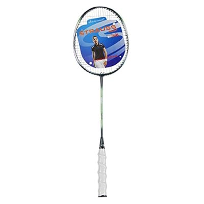 Strauss Nano Spark Badminton Racquet with Full cover(Green)