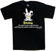 Happy Bunny Smoking Just Pay for the Lung Disease and Keep the Yellow Teeth as a Free Gift Adult