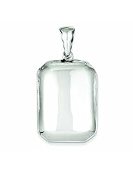 Genuine .925 Sterling Silver Polished Locket 8.3 Grams. 100% Satisfaction Guaranteed.