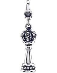 Chess Piece Charm in Sterling Silver