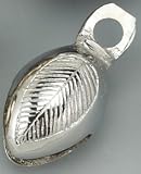 Brass Acorn Shape Bells-Chrome Plated1.5-Dozen-BL043