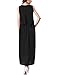 Allegra K Women Chiffon Overlay Dress Elastic Waist Summer Party Maxi Dresses