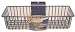 Suncast MB0311B Wire Basket 3x11 Inch, Black