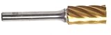 Champion SA3NF Titanium Nitrite Coated Burs Solid Carbide 3/8 Cutter Diameter 3/4 Length of Cut