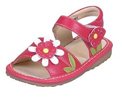 Red Daisy Kids Squeaky Shoes