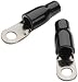 Directed Electronics 63200 1/0-Gauge Ring Terminals (Black)