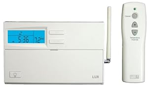 Lux TX9000RF Programmable Thermostat with Remote - Remote Control