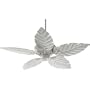 Quorum Fans 135525-8 52" Monaco Patio Contemporary Energy Star WET Outdoor Studio White Ceiling Fan
