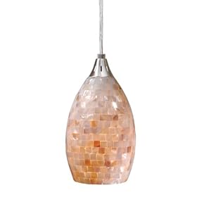 Milano - 1 Light Mini Pendant Lighting Fixture OR Track Light - Brushed Nickel - Mosaic... by Vaxcel Lighting