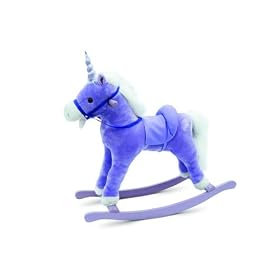 Silver Moon Rocking Unicorn (Lilac)