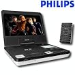 Philips DCP855 - DVD player with iPod dock - portable - display: 8.5 in