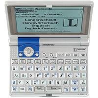 Seiko GR-M6000 Multi-Title Dictionary Europe: Handwörterbücher Eng und Frau elektronisches Wörterbuch