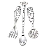 Reed & Barton Silver Safari 3-Piece Baby Flatware Set