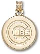 Chicago Cubs "C Cubs" Logo 5/8" Charm/Pendant -14K/10K, Stainless Steel or Gold Plated