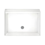 American Standard 4242.ST.020 Single-Threshold 42-by-42-Inch Shower Base with Integral Water Retention and Tiling Flange, White