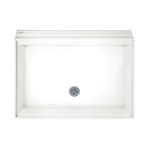 American Standard 4242.ST.020 Single-Threshold 42-by-42-Inch Shower Base with Integral Water Retention and Tiling Flange, White