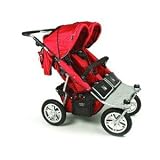 Valco Baby Tri Mode Twin Stroller - Scarlet
